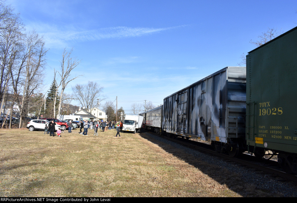 TFT Train stopped at Sugar Loaf Station